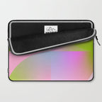 summer pastel gradient shape 1 Laptop Sleeve Gallery Image 2
