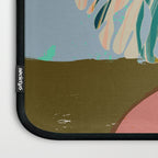 colorful monstera leaves Laptop Sleeve Gallery Image 3