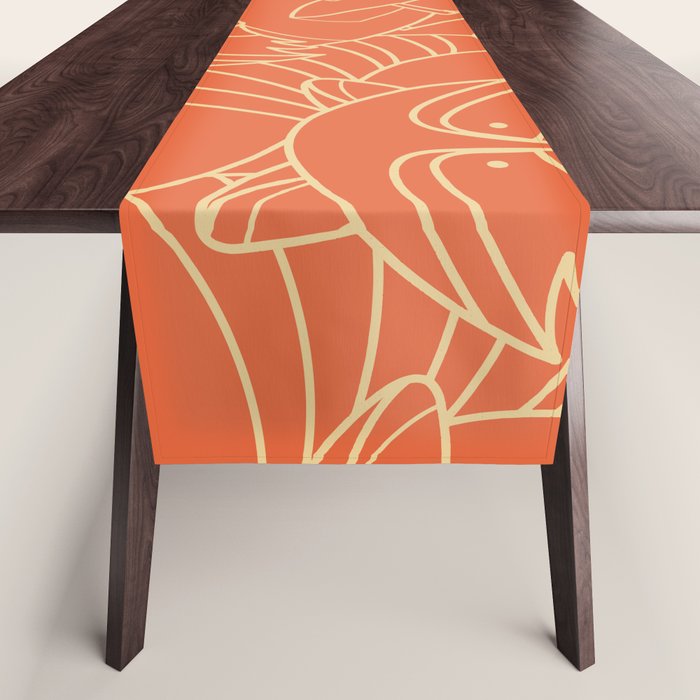 Minimalist Raccoon Table Runner Gallery Image 1