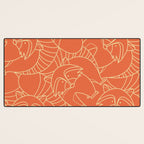 Minimalist Raccoon Desk Mat Gallery Image 3