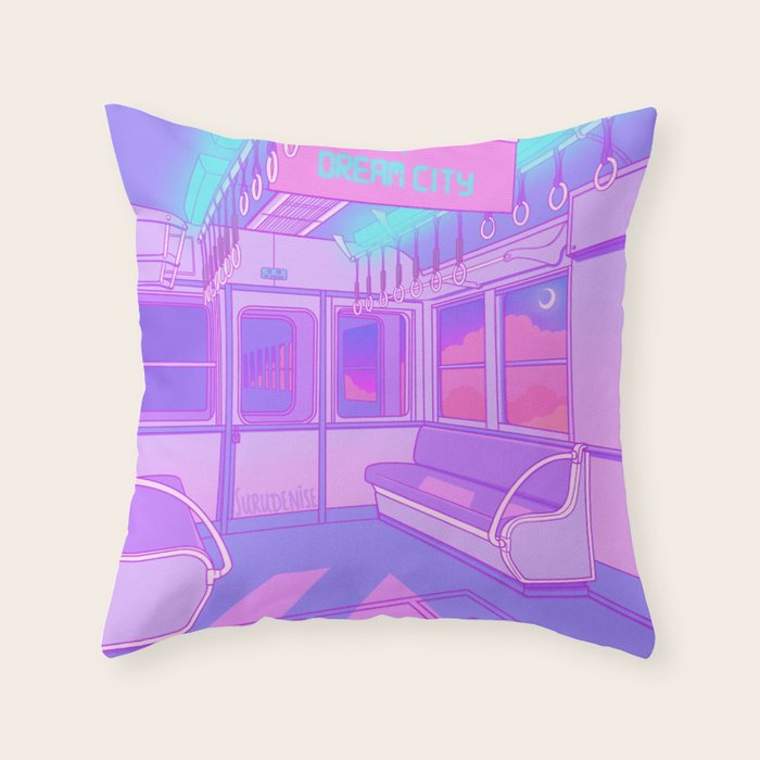 Dream City Throw Pillow Gallery Image 6