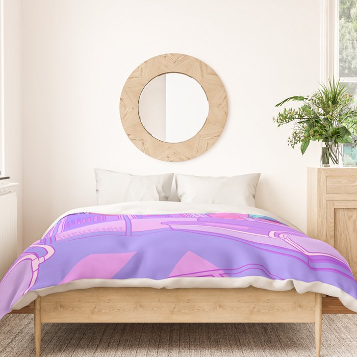 Dream City Duvet Cover Gallery Image 3