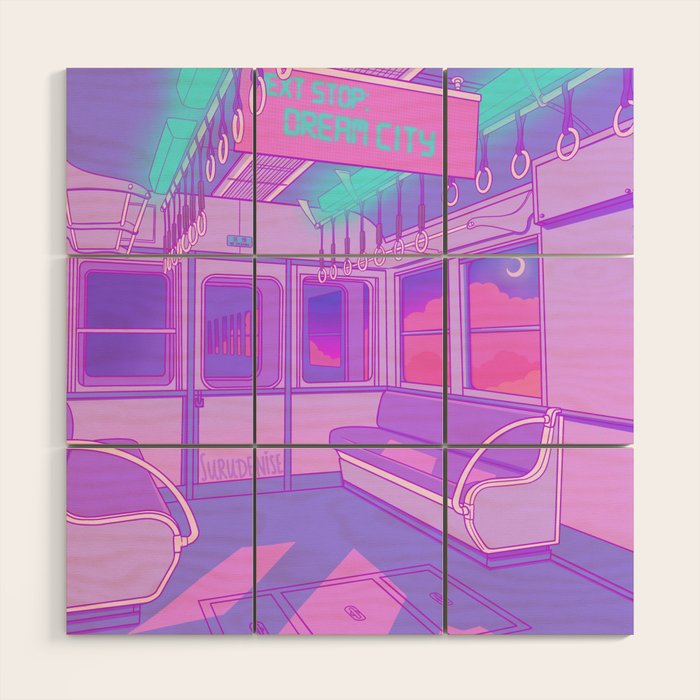 Dream City Wood Wall Art Gallery Image 1