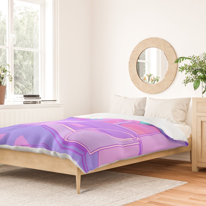 Dream City Duvet Cover Gallery Image 2