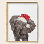 Christmas Baby Elephant Serving Tray Gallery Image 1