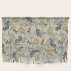 Tudor Owls in Grey Wall Hanging Gallery Image 1