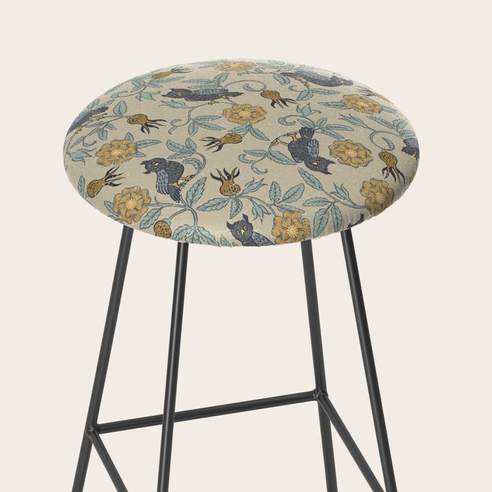 Tudor Owls in Grey Stool Gallery Image 2