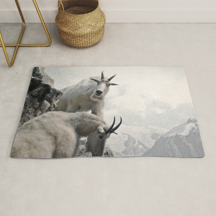 Hi, we are the mountain goats Rug Gallery Image 1