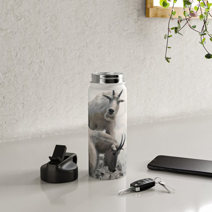 Hi, we are the mountain goats Water Bottle Gallery Image 4