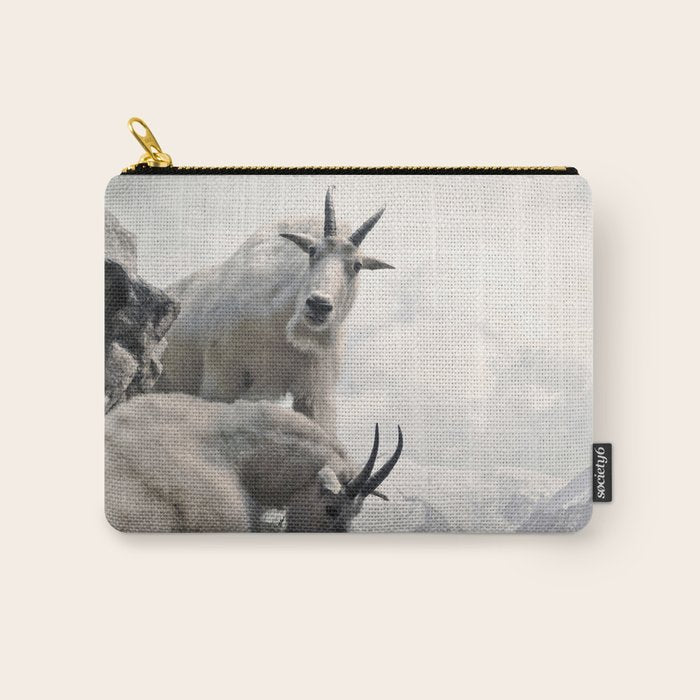 Hi, we are the mountain goats Carry All Pouch Gallery Image 1