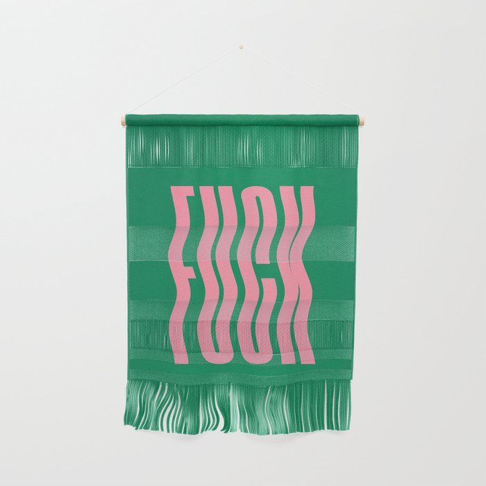 Favorite Word: Tropical Wavy Edition Wall Hanging Gallery Image 1