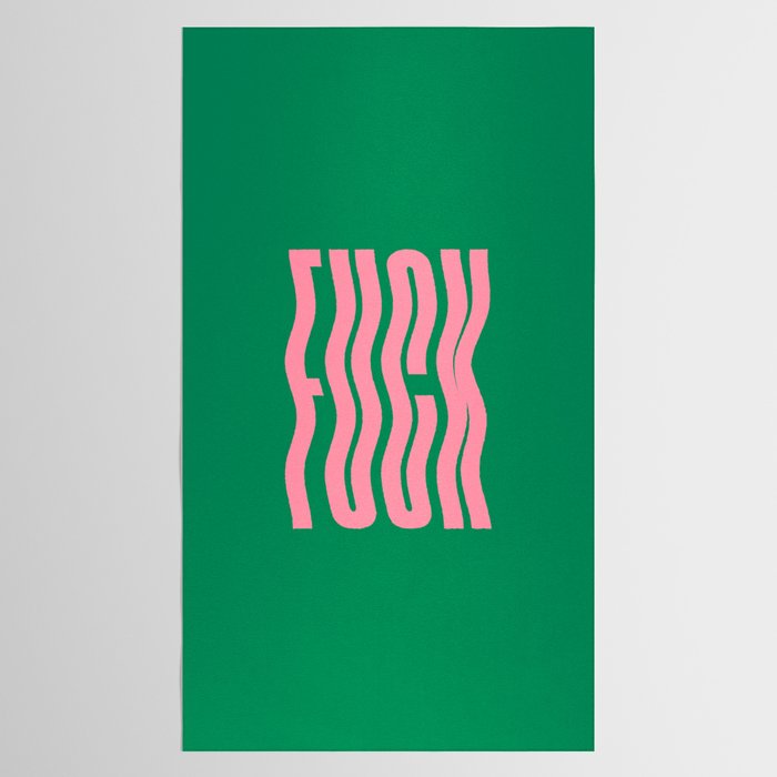 Favorite Word: Tropical Wavy Edition Tablecloth Gallery Image 2