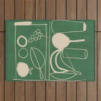 Minimalist Still Life 14 Outdoor Rug Gallery Image 1