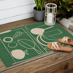 Minimalist Still Life 14 Outdoor Rug Gallery Image 2