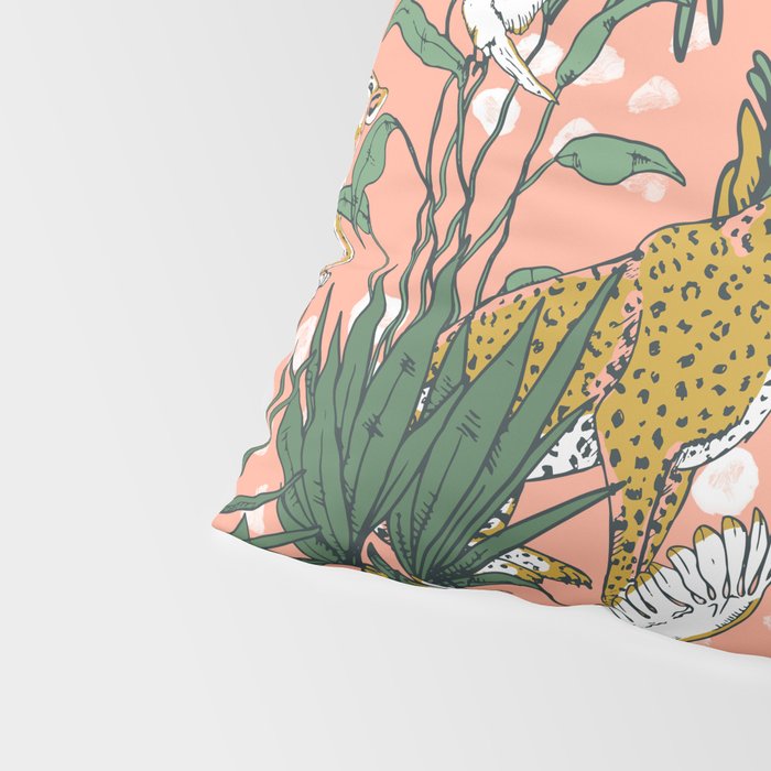 ANIMALS IN THE RAINFOREST I Pillow Sham Gallery Image 4