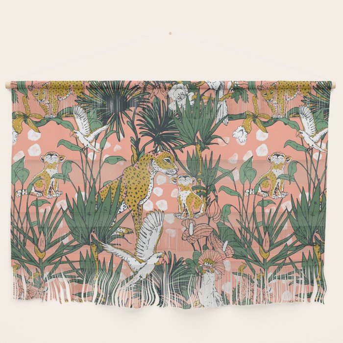 ANIMALS IN THE RAINFOREST I Wall Hanging Gallery Image 1