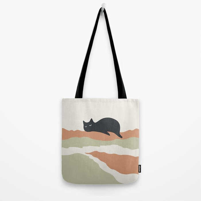 Magic meow 3 lazy cat Tote Bag Gallery Image 2