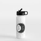 Live by the Sun Love by the Moon Water Bottle Gallery Image 1