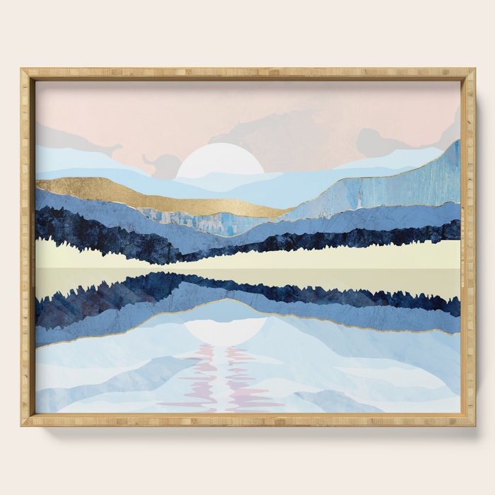 Winter Reflection Serving Tray Gallery Image 1