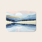 Winter Reflection Bath Mat Gallery Image 1