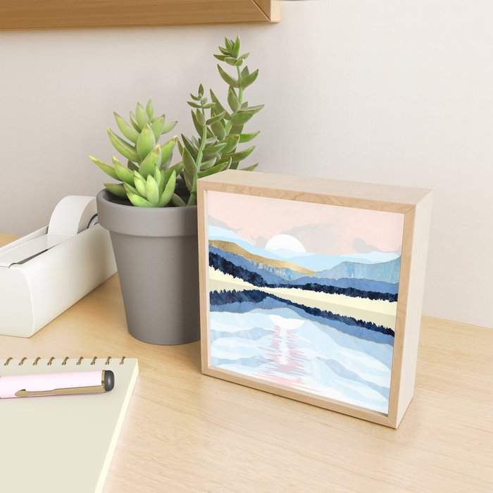 Winter Reflection Mini Art Print Gallery Image 2