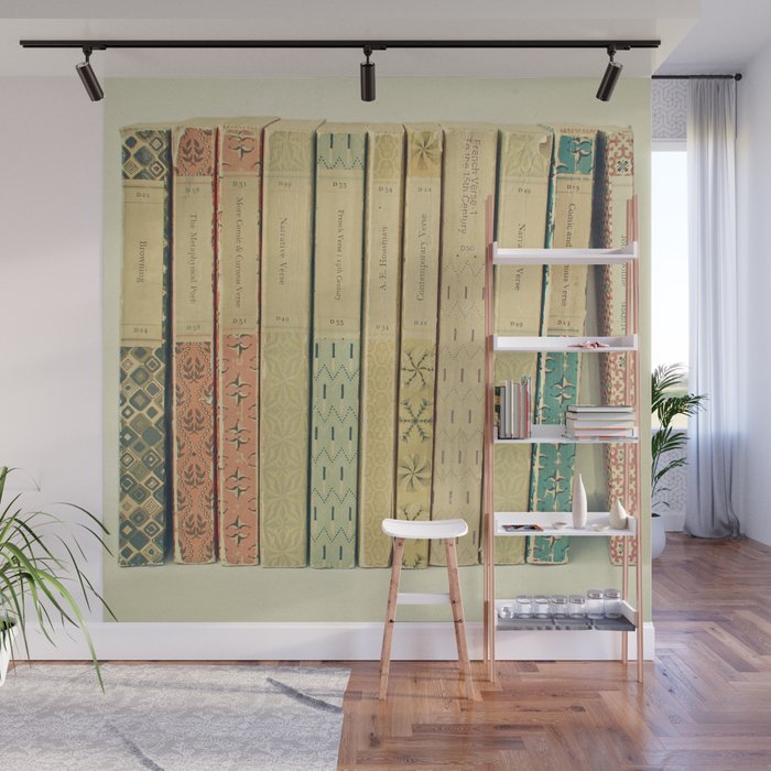 Old Books Wall Mural Gallery Image 1