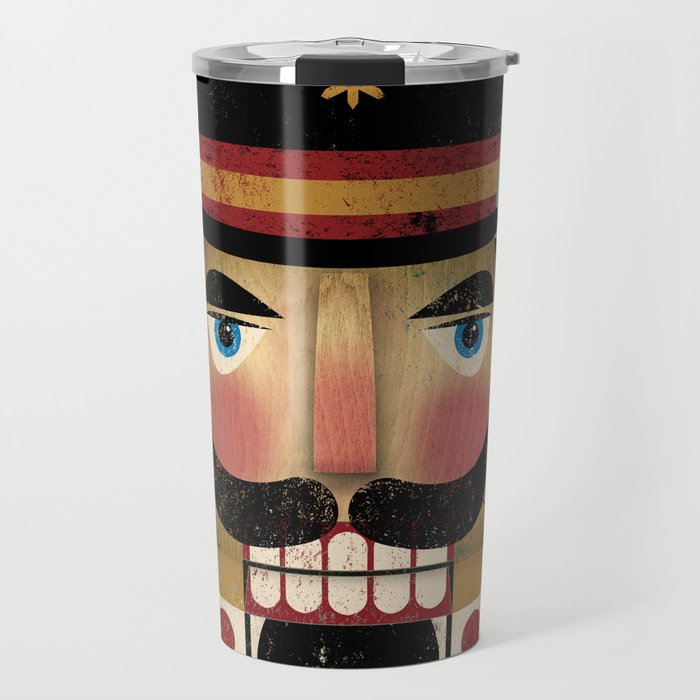 Christmas Nutcracker 21W Travel Mug Gallery Image 1