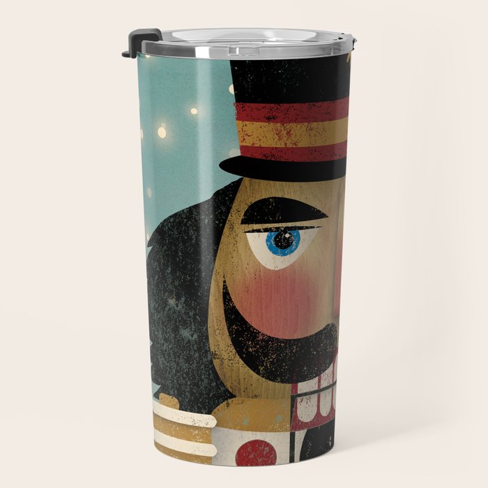 Christmas Nutcracker 21W Travel Mug Gallery Image 3