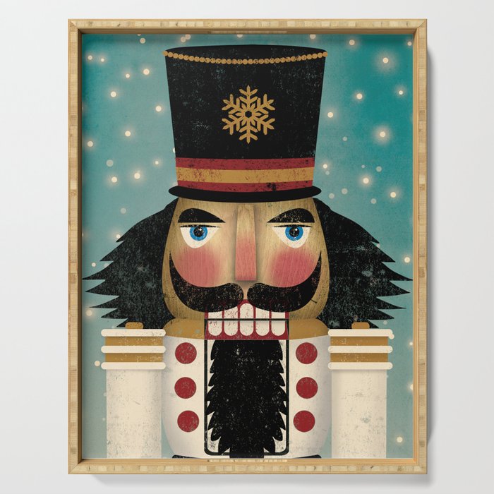 Christmas Nutcracker 21W Serving Tray Gallery Image 1