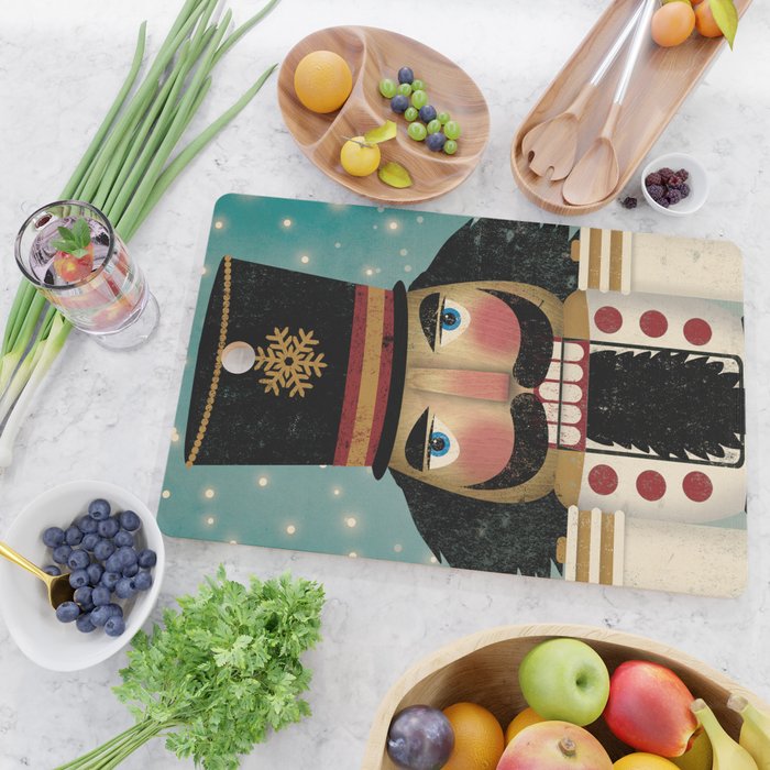 Christmas Nutcracker 21W Cutting Board Gallery Image 2
