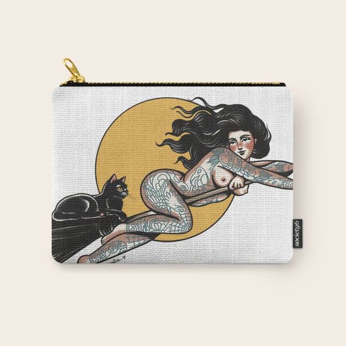 Witty Witch Carry All Pouch Gallery Image 1