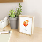 Cocktails. Aperol Spritz. Watercolor Painting. Mini Art Print Gallery Image 2