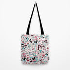 Cupcake Dolls Pattern Tote Bag Gallery Image 2