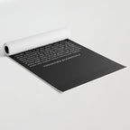 The-Man-In-The-Arena Yoga Mat Gallery Image 2