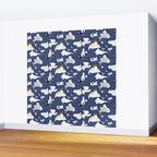 Arctic animals floating on icebergs Wall Mural Gallery Image 2