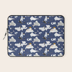 Arctic animals floating on icebergs Laptop Sleeve Gallery Image 1
