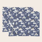 Arctic animals floating on icebergs Placemat Gallery Image 1