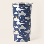 Arctic animals floating on icebergs Travel Mug Gallery Image 1