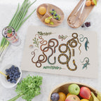 Albertus Seba Snakes And Lizards Cutting Board Gallery Image 2