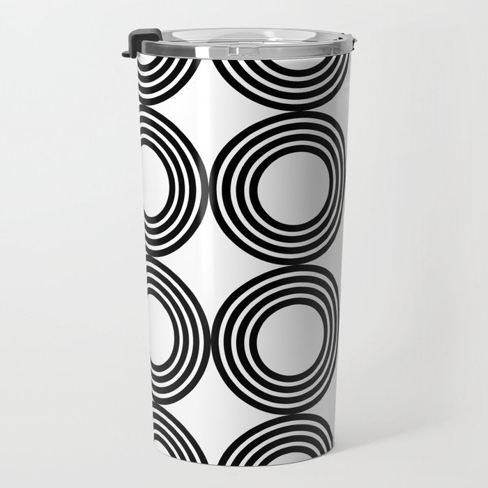 Geometric Pattern 02A Travel Mug Gallery Image 3