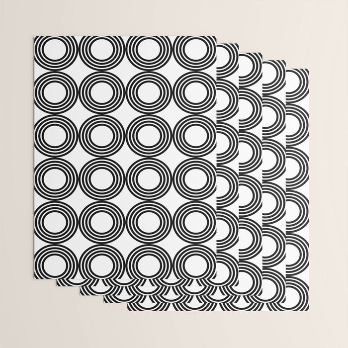 Geometric Pattern 02A Wrapping Paper Gallery Image 3
