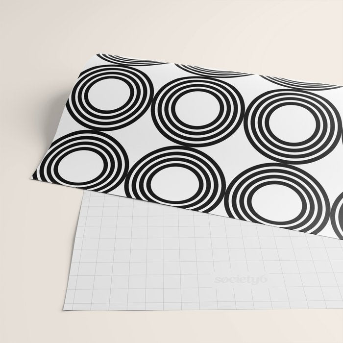 Geometric Pattern 02A Wrapping Paper Gallery Image 2