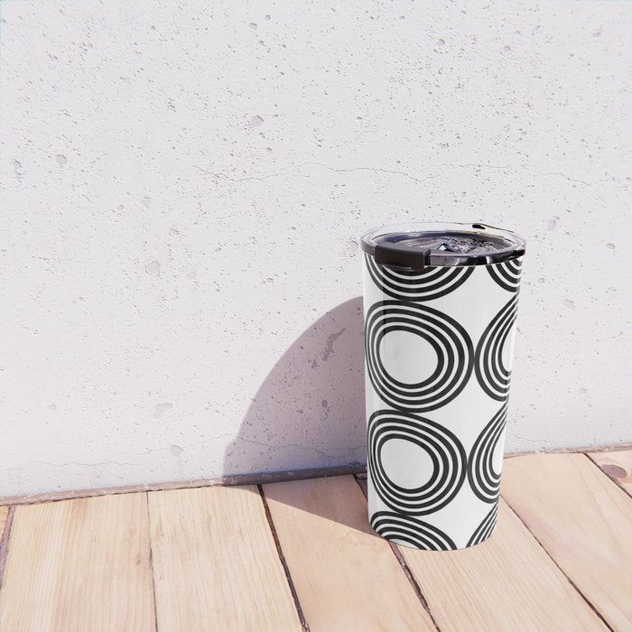 Geometric Pattern 02A Travel Mug Gallery Image 4