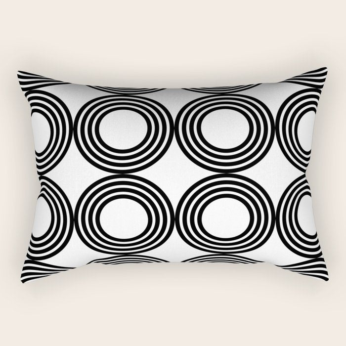 Geometric Pattern 02A Rectangular Pillow Gallery Image 1
