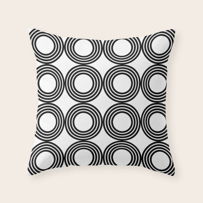 Geometric Pattern 02A Throw Pillow Gallery Image 6