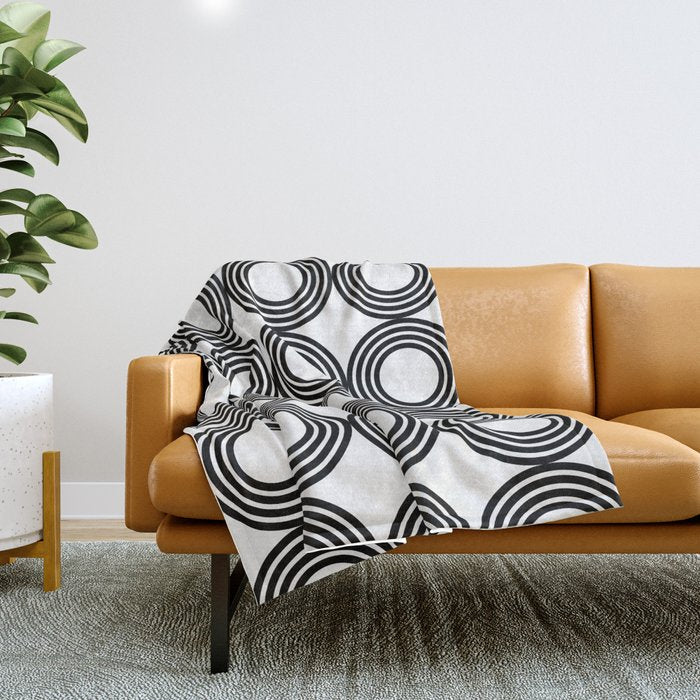 Geometric Pattern 02A Throw Blanket Gallery Image 1