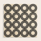 Geometric Pattern 02A Wood Wall Art Gallery Image 1