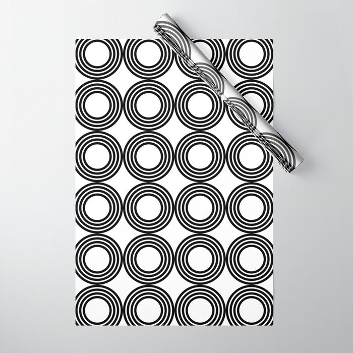 Geometric Pattern 02A Wrapping Paper Gallery Image 1