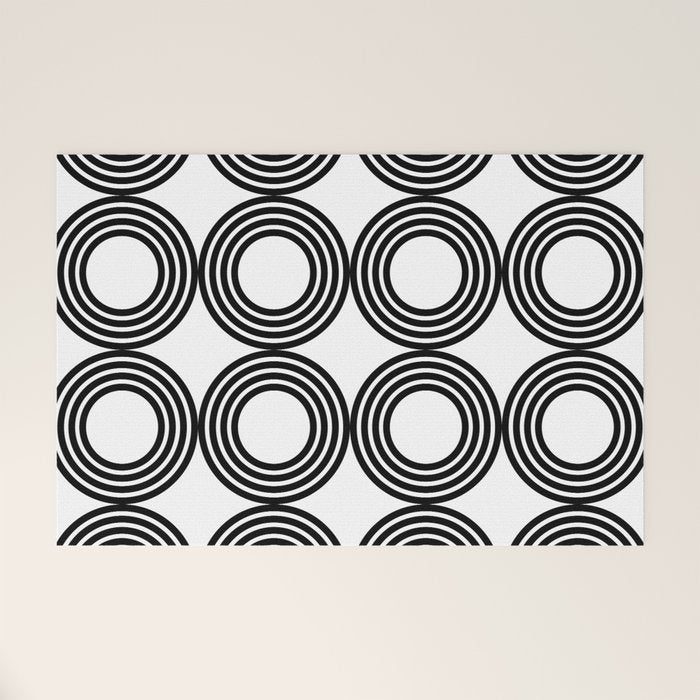 Geometric Pattern 02A Welcome Mat Gallery Image 1