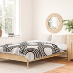 Geometric Pattern 02A Duvet Cover Gallery Image 2